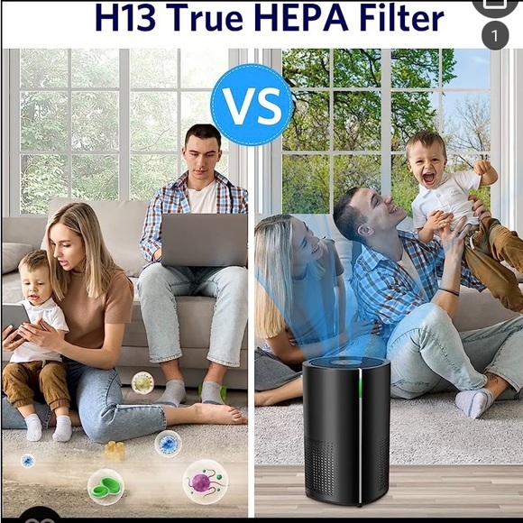 NWT Air Choice 3-in-1 HEPA Filter Model NO AP-250A-HEPA - Picture 6 of 8